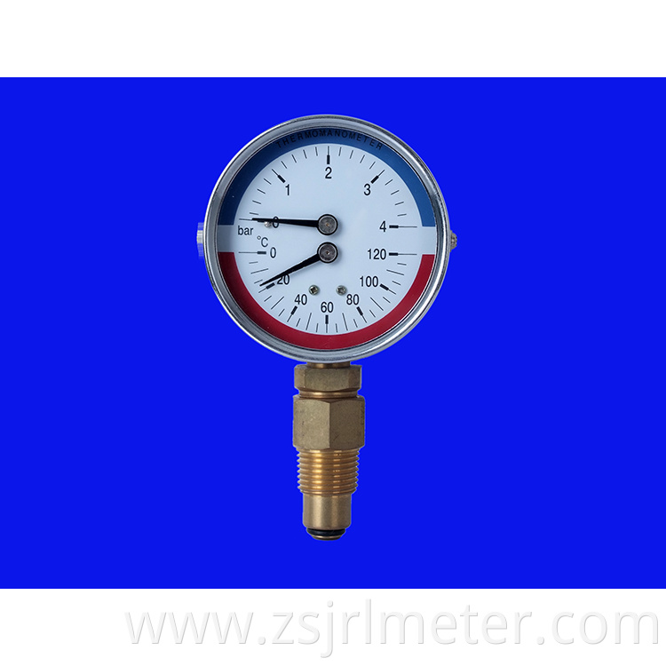 Hot selling good quality 2 in 1 bi-metal thermomanometer